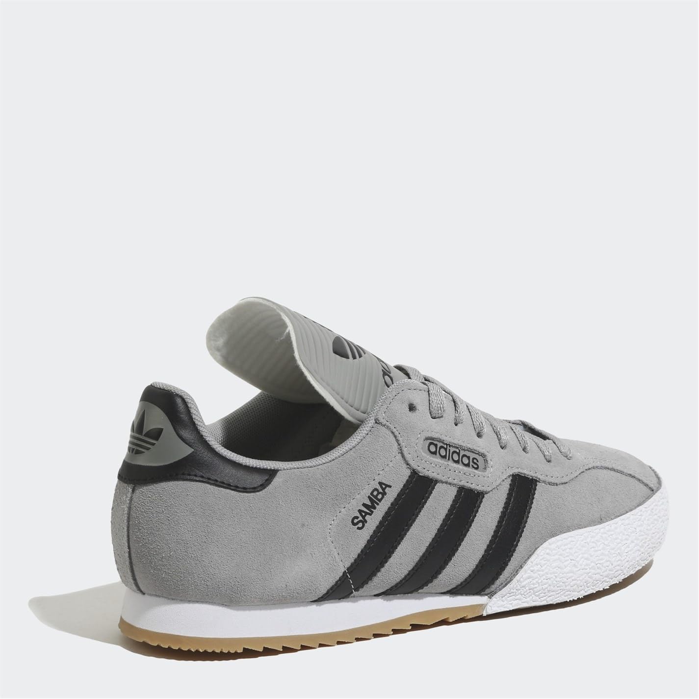 adidas Originals Samba H05784 - Zapatillas de gamuza para hombre, color gris