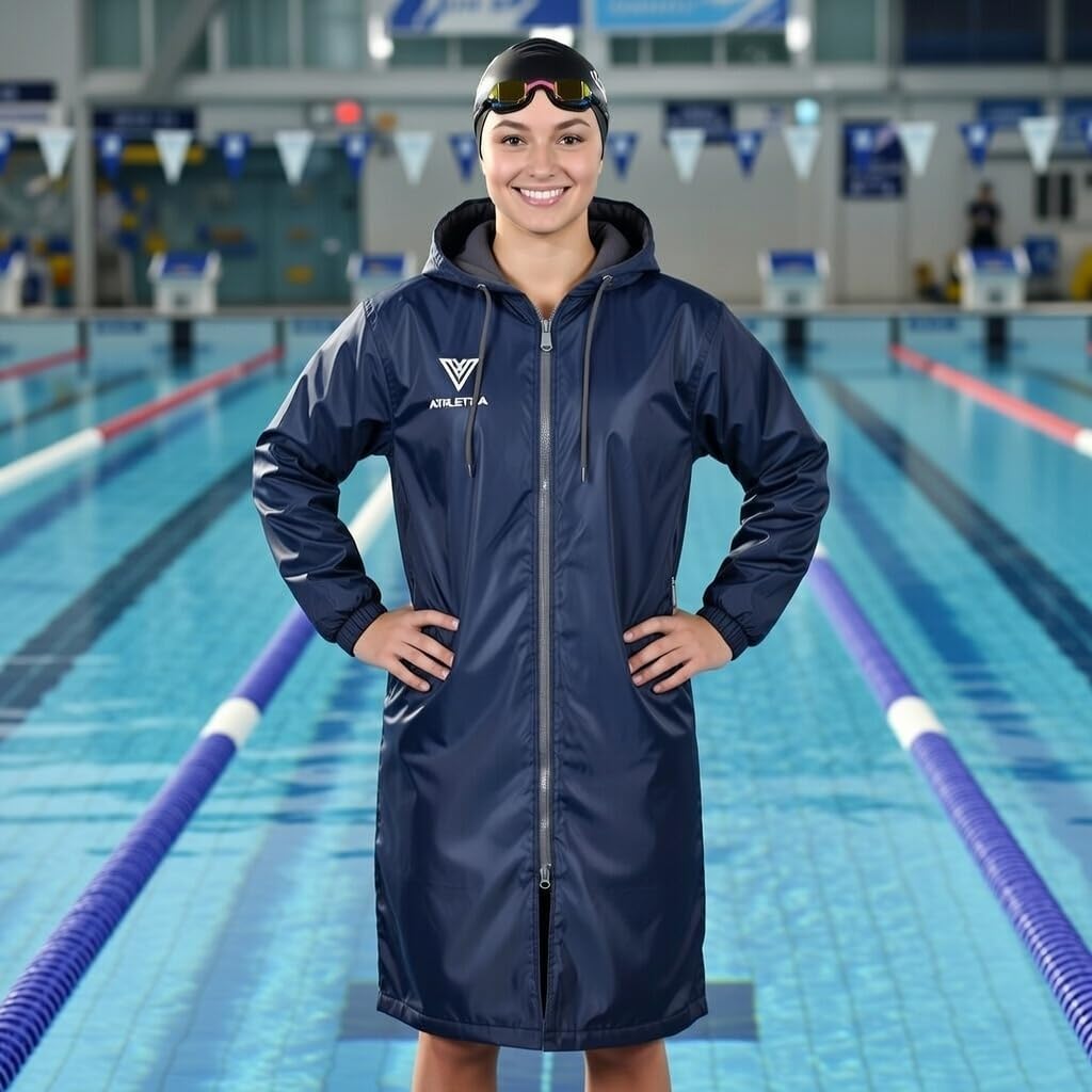 Swim Parka - Unisex Parka for Adults and Children - Soft Fleece Interior