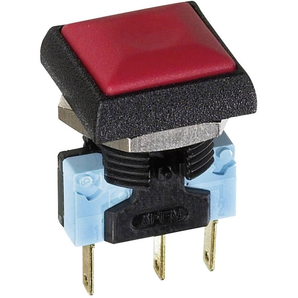 APEM 16mm Green 48VDC Rectangular Pushbuttons