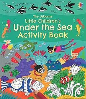 Paperback Little Children's Under the Sea Activity Book