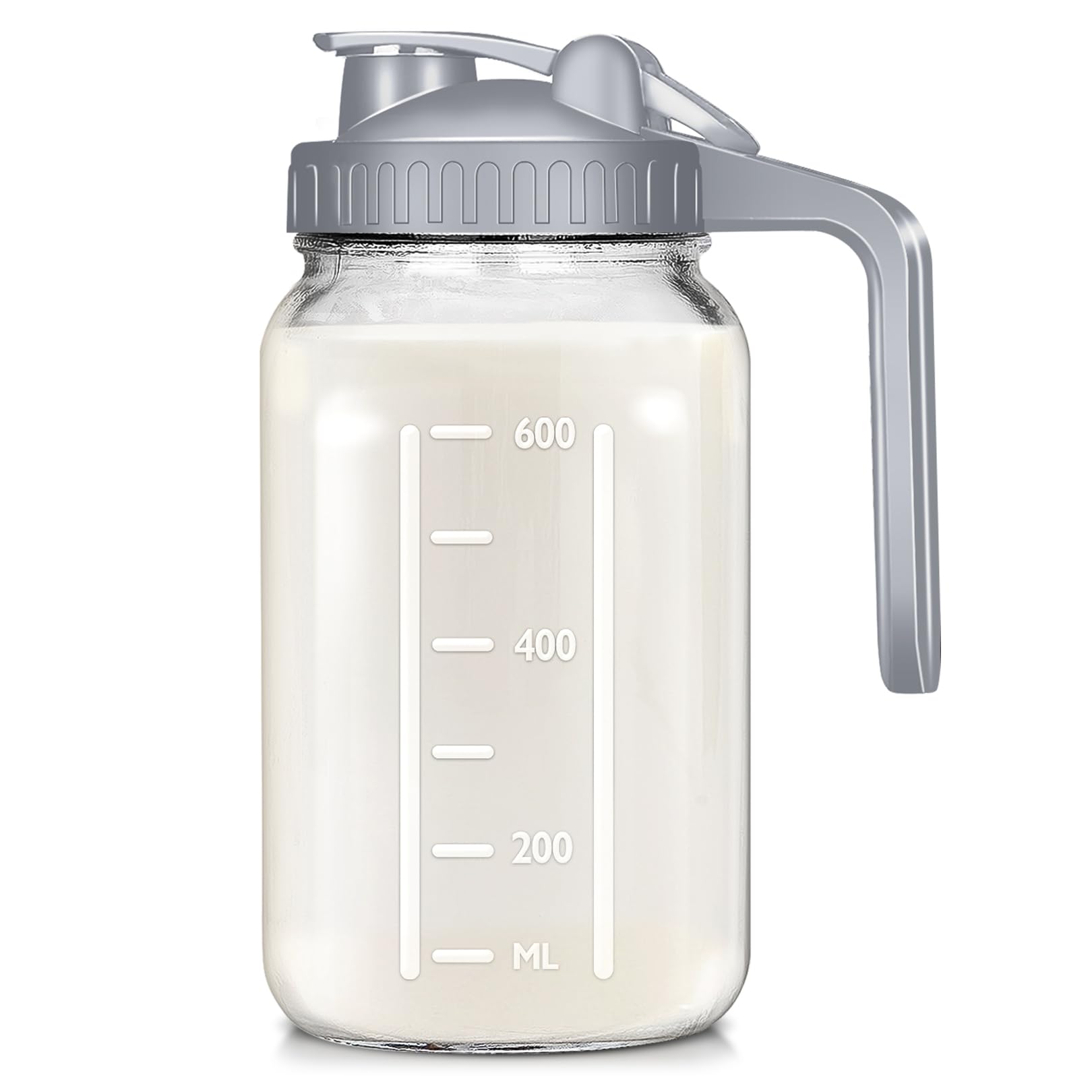 Irjeen Glass Mason Jar Pitcher