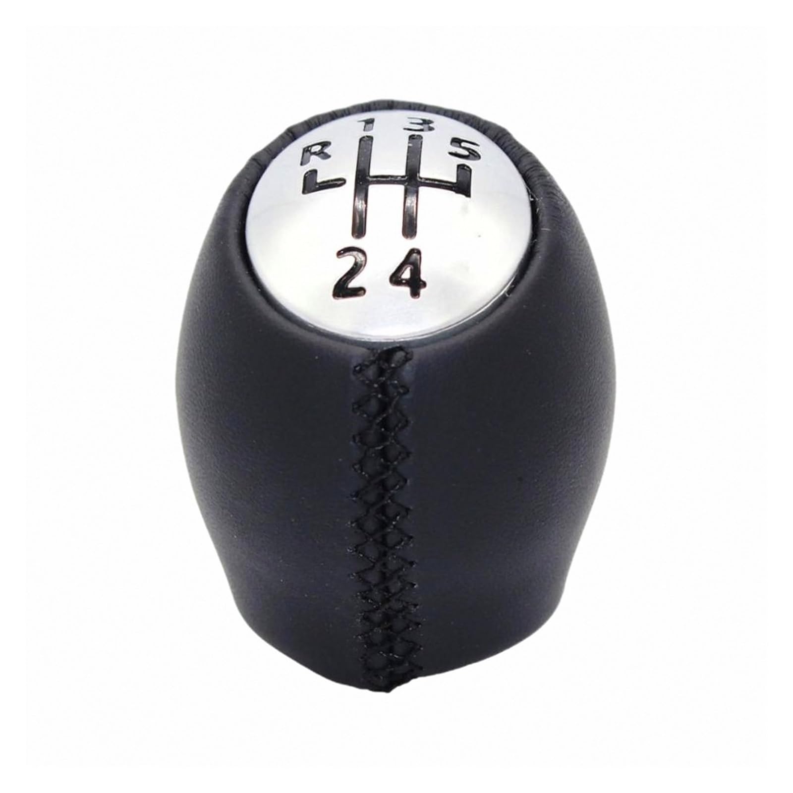 Htvtkrfgrl Leatherblack 5 Speed For Vauxhall For Opel Movano Vivaro For Megane Sporty Shift Lever Knob