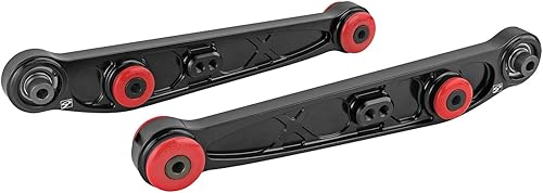 Skunk2 Racing 542-05-1195 Alpha Series Brazo de control inferior trasero anodizado negro 1988-1995 Honda Civic CRX 1990-2001 Acura Integra