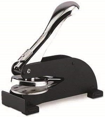 Miniatura 9 de Shiny Sello de estampado de escritorio con logotipo personalizado (base de escritorio-sin inserto)