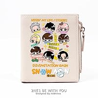 Snow Man - 【詰め合わせ】SnowManグッズ Amazon.co.jp: スノーマン グッズ 財布 二つ折り財布 本革 男女