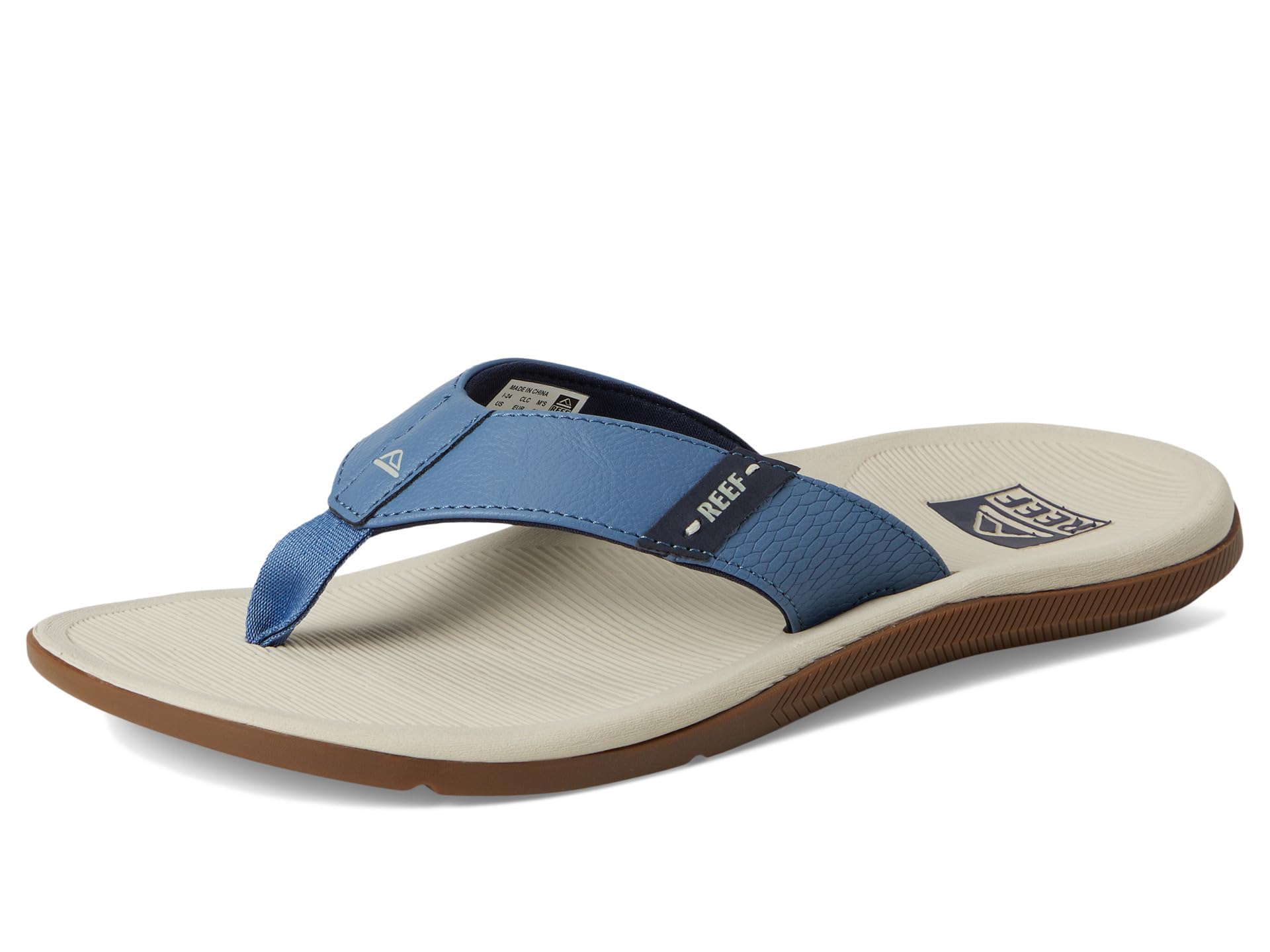 Reef Santa Ana Infradito da uomo, supporto per l'arco, impermeabili, suola che non lascia segni, 42 EU