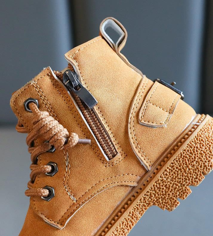 Universal ankle boots for boys/girls with zipper, lightweight non-slip boots for indoor and outdoor travel3