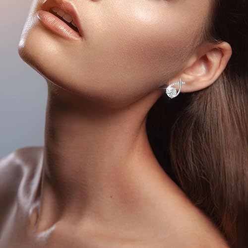 Miniatura 4 de Aretes de cola de tuerca de regalo para mujeres, aretes con forma de lágrima, aretes de cola de pez Simplicitys, aretes de lazo