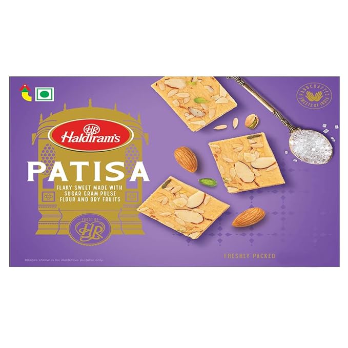 Haldiram’s Patisa, 400g, Indian Sweets Diwali Gift Pack at Rs. 130