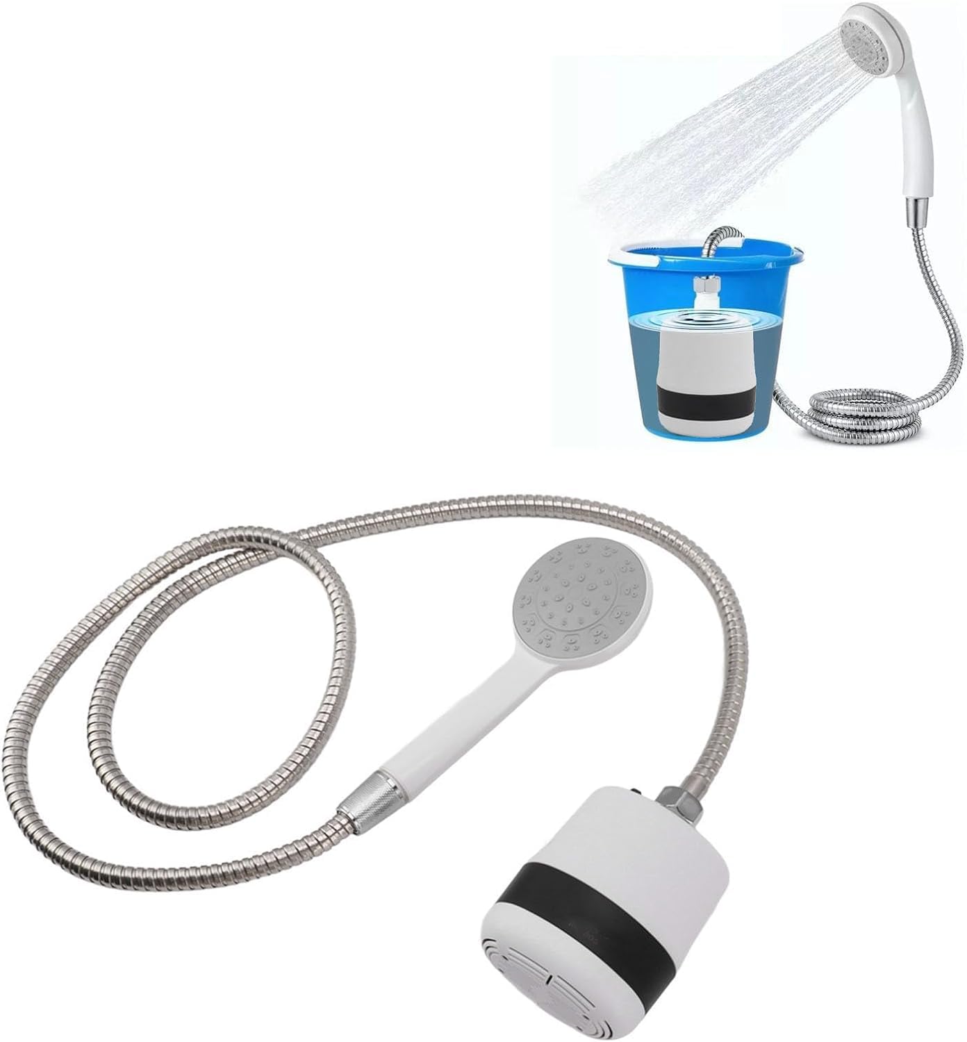 See full amazon price history chart for GION Portable Camping Shower with Suction and 1.5m Hose – Outdoor Shower for Travel, Camping, and More GION Portable Camping Shower with Suction and 1.5m Hose – Outdoor Shower for Travel, Camping, and More (B0CWD889ZZ) Amazon Price History, Amazon Price Tracker
