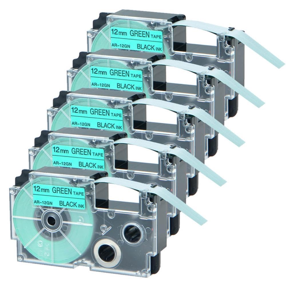 Cassette étiquette 12mm compatible KL P350W sans bourrage pour pro - 2