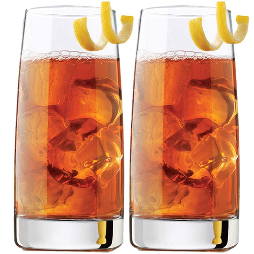 Copas de Cristal para jugos y cocteles en cenas especiales juego de 2