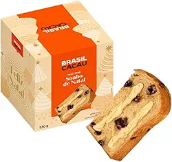Panetone Trufado Sonho de Natal 530g Brasil Cacau