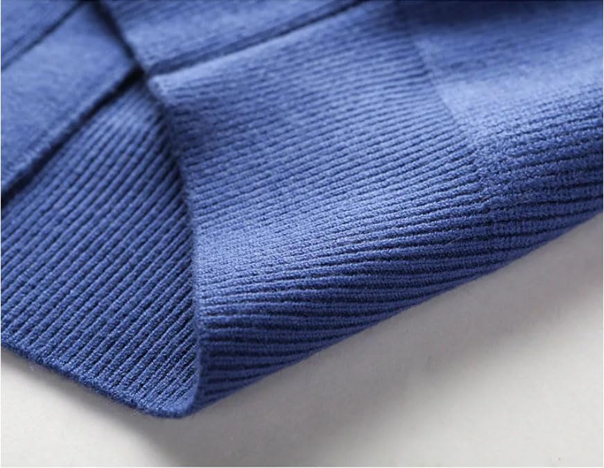 Men Knitted Cardigan Sleeveless Tank Men Solid V-Neck Patchwork Button Casual Warm Vest Sweater4