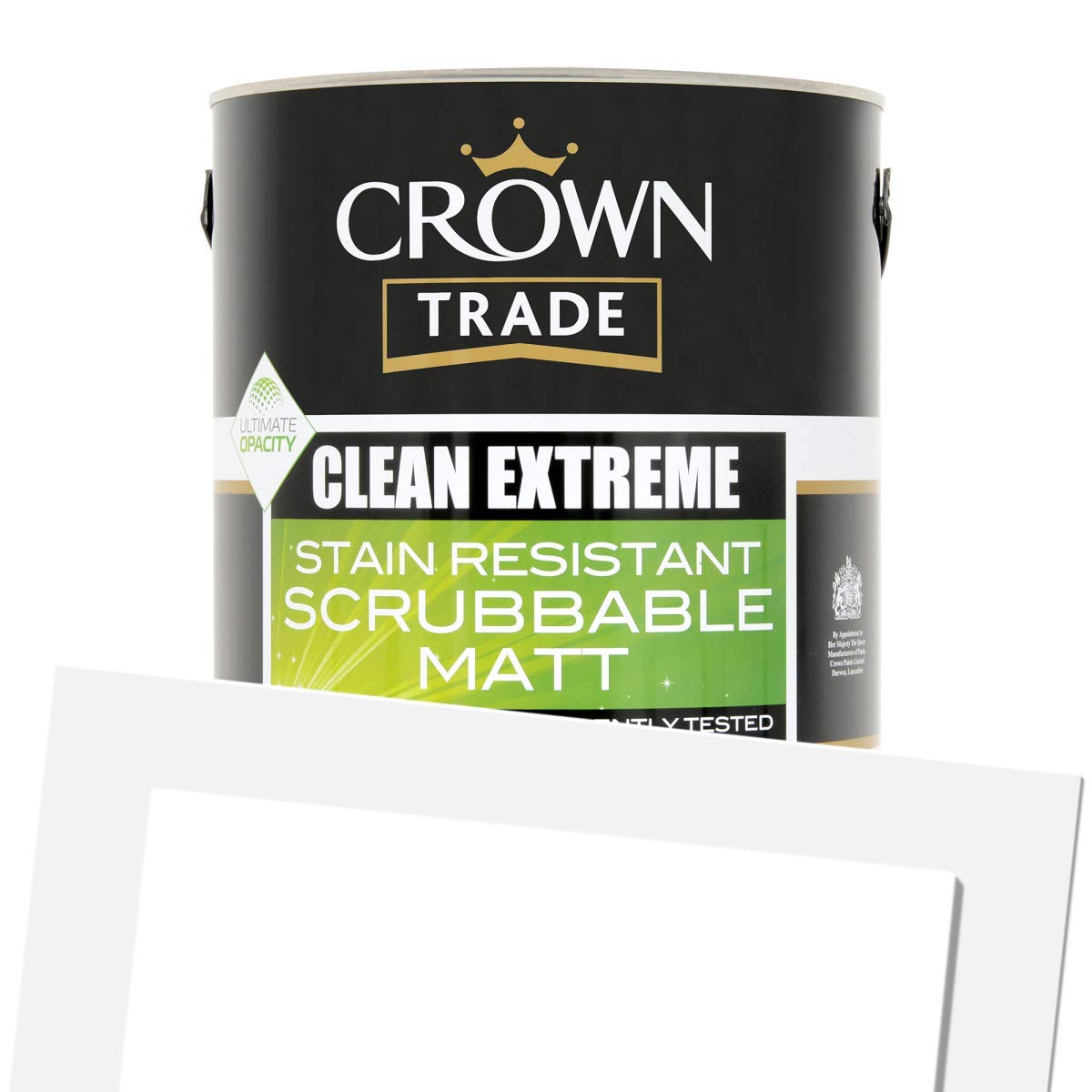 CrownTrade Clean Extreme Stain Resistant Scrubbable Matt 5 Litre