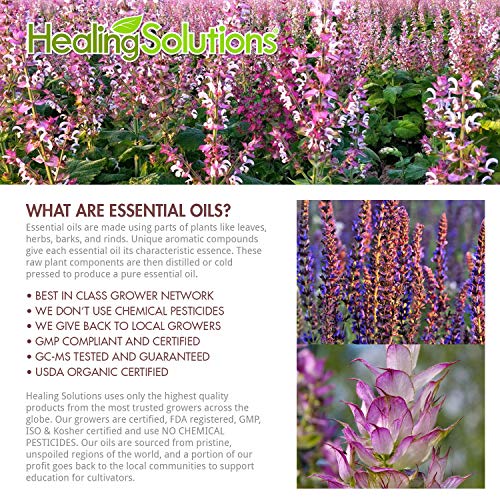 Aceite Esencial Clary Sage 30ml Healing Solutions miniatura 3