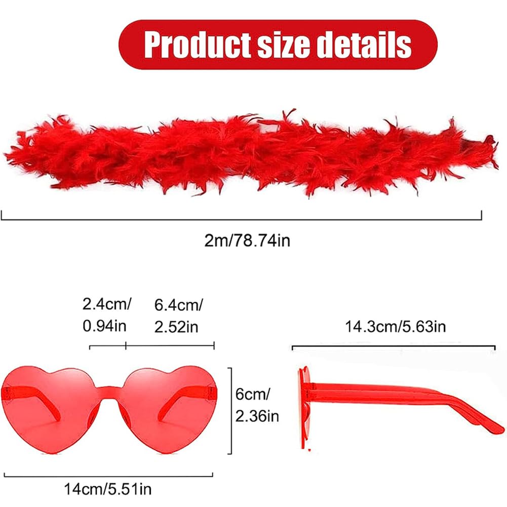 FCXVXCL Feather Boas Set - Image 2