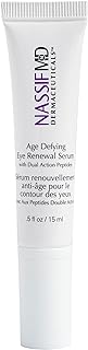NassifMD Eye Wrinkle Cream, Anti Aging Eye Renewal Serum, Under Eye Cream Dark Circles and Puffiness, Under Eye Smoother Firming Eye Cream, Brightening Eye Cream