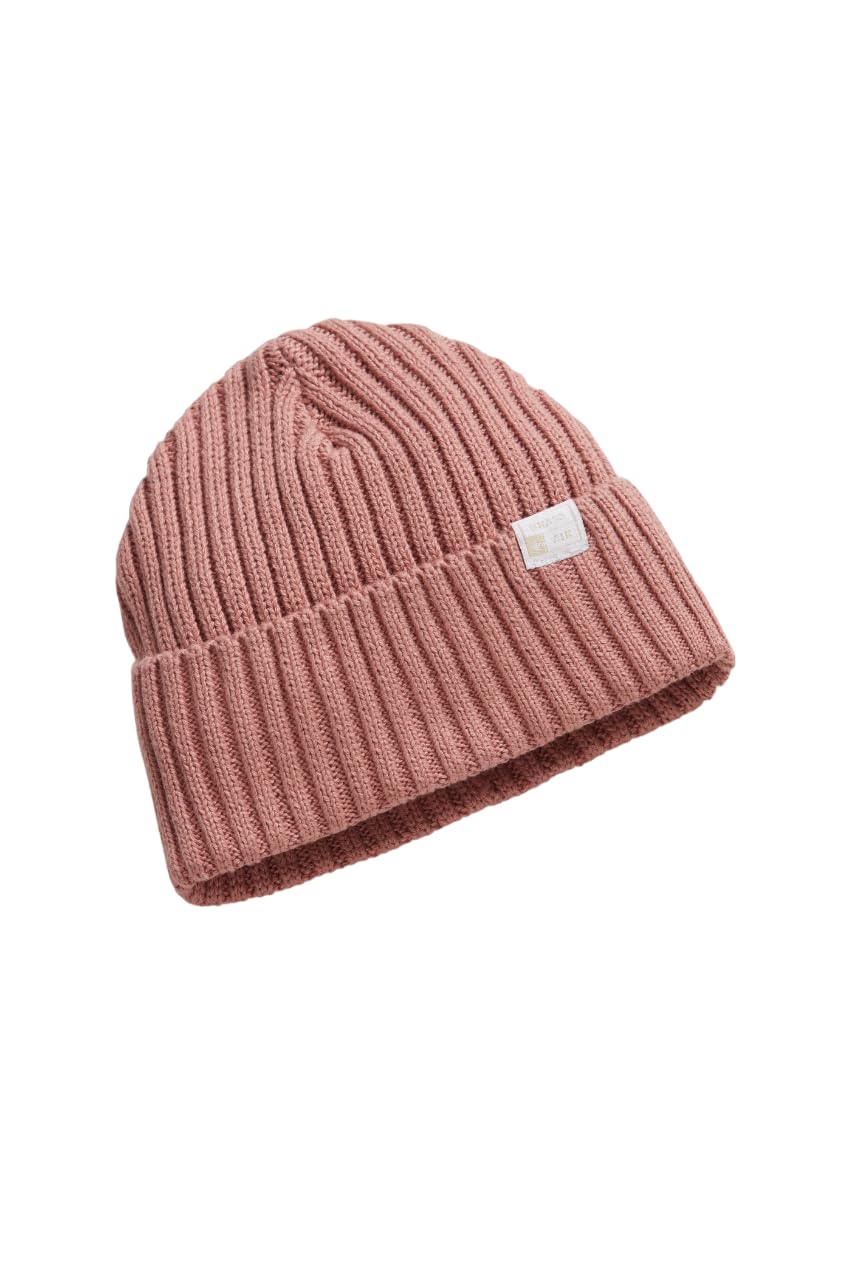 Grass & Air Kids Beanie Hat, Rose Pink Childrens Cotton Beanie, Winter Hat (UK, Age, 6 Years, 10 Years, Standard, Rose)