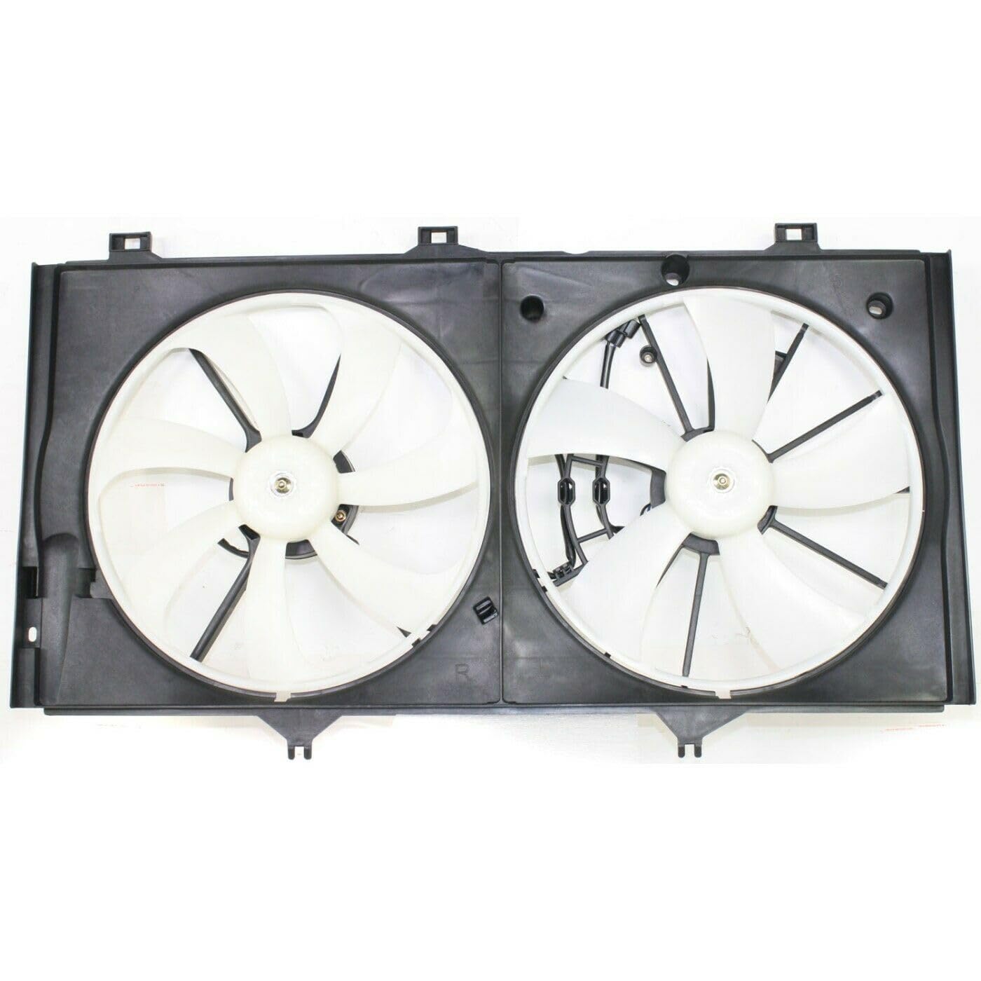 Ren Tsui Dual Radiator Cooling Fan Blade Assembly Set for Lexus for ES350 3.5L 2007-2012,for Toyota for Avalon 3.5L 2005-2012 for Camry 3.5L 2007-2011 for Venza 3.5L 2009-2016 14902485 621411 RXC0079