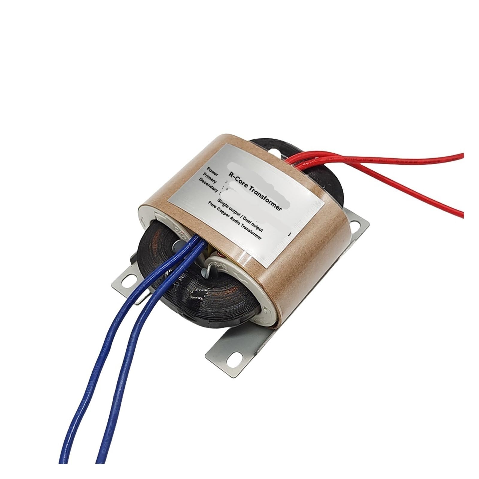 Transformador de Potencia de núcleo R de 15 W, Salida Dual, 3 Cables, CA 12 V-0-12 V/CA 24 V-0-24 V, Amplificador de Audio de Cable de Cobre, Entrada de Transformador de 220 V.(110V-0)