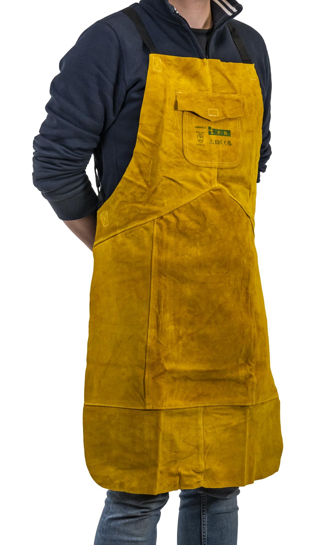 Gys Mixte - GYS WELDING APRON, Yellow, 30 x 27 cm EU
