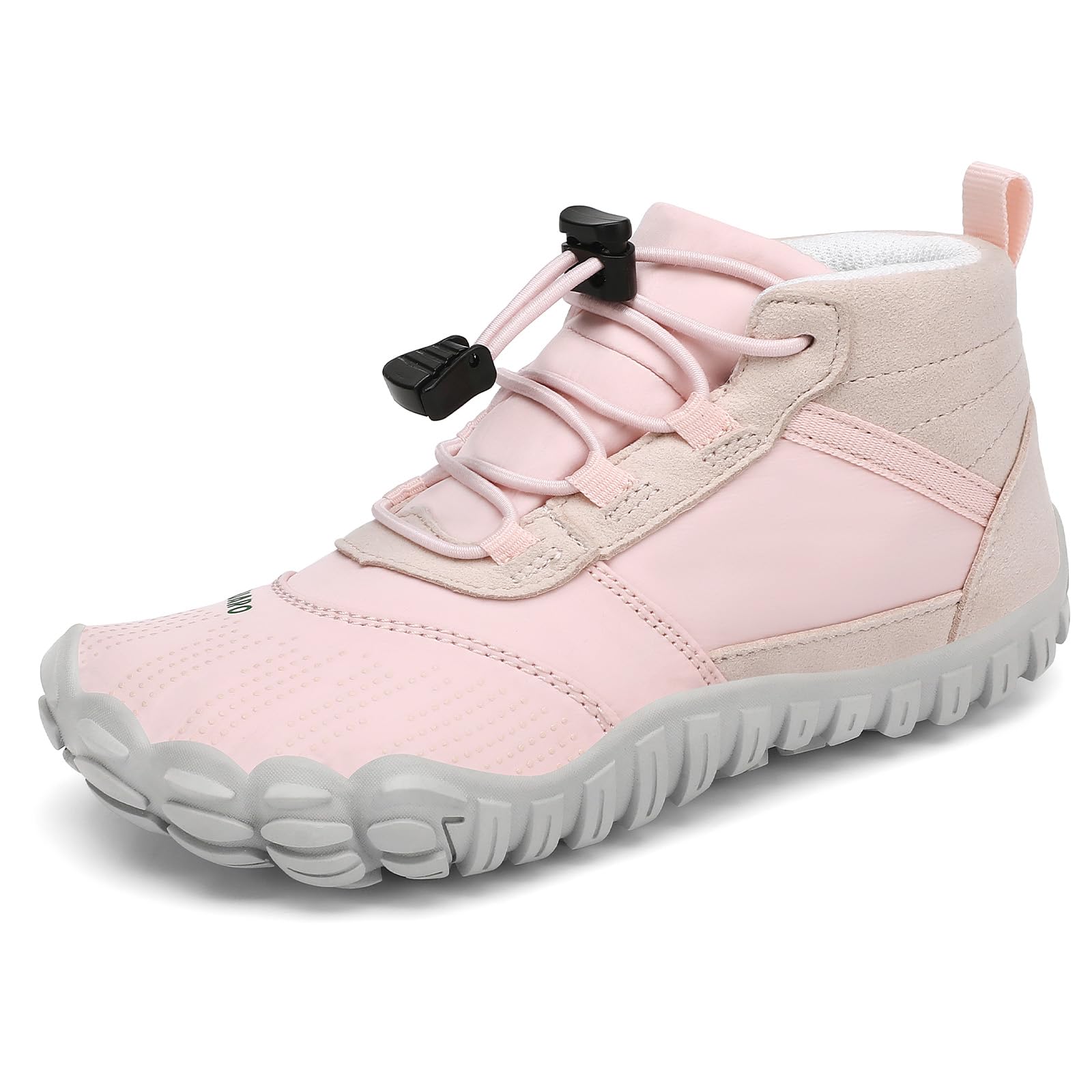 SAGUARO Kinder Barfußschuhe Leicht Weich Trekking-Wanderschuhe Atmungsaktiv rutschfest Outdoor Fitnessschuhe, Gr.24-36