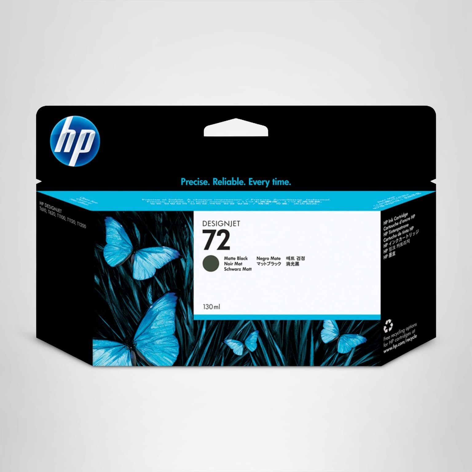 Amazon.com: HP 72 Matte Black Ink Cartridge (C9403A) : Office Products