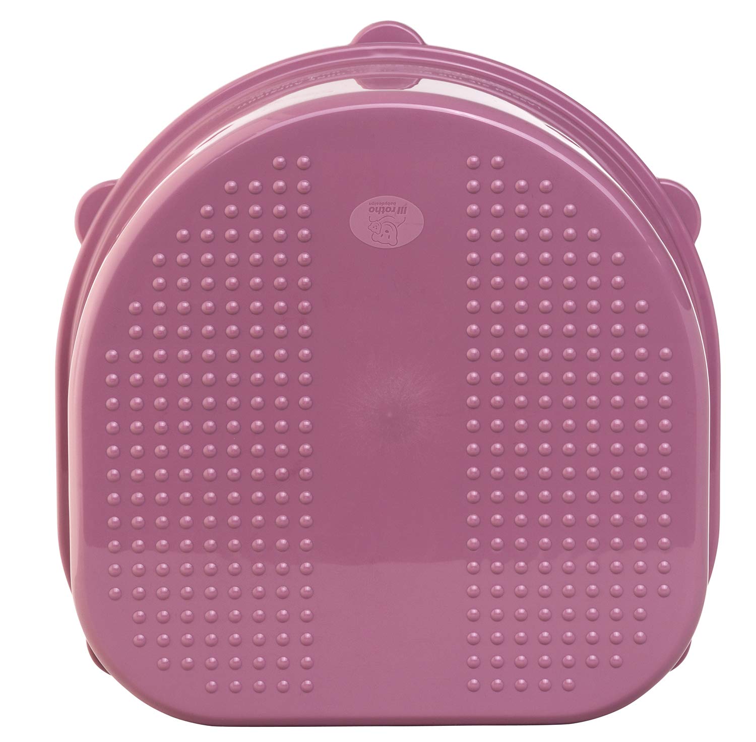 Rotho Babydesign Podest dla dzieci, Antypoślizgowa powierzchnia i podstawa, Bella Bambina, Fantastic Mauve (Brudnoróżowy), 20024 0288