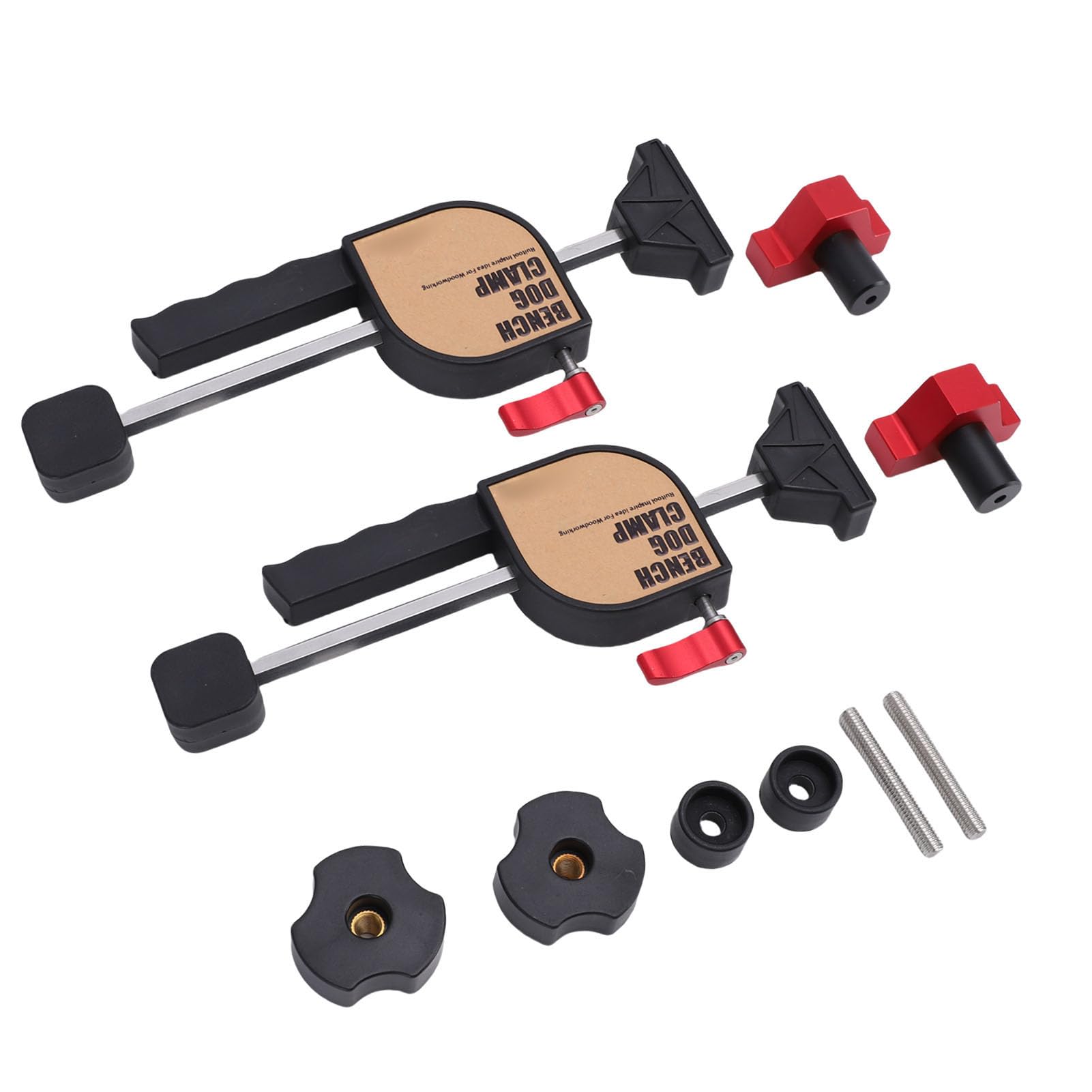 Jeffergarden Zacisk Stołowy, śruba Regulowana ze Stopu Aluminium, 19mm,