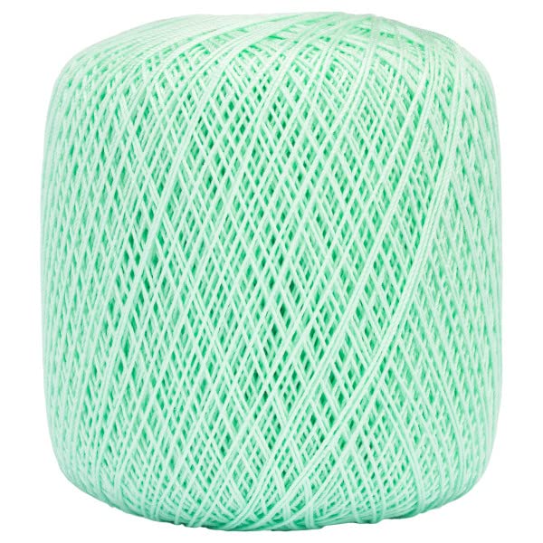 Image of Aunt Lydia's Classic 10 Cotton Crochet Thread, Mint Green, 3-Pack