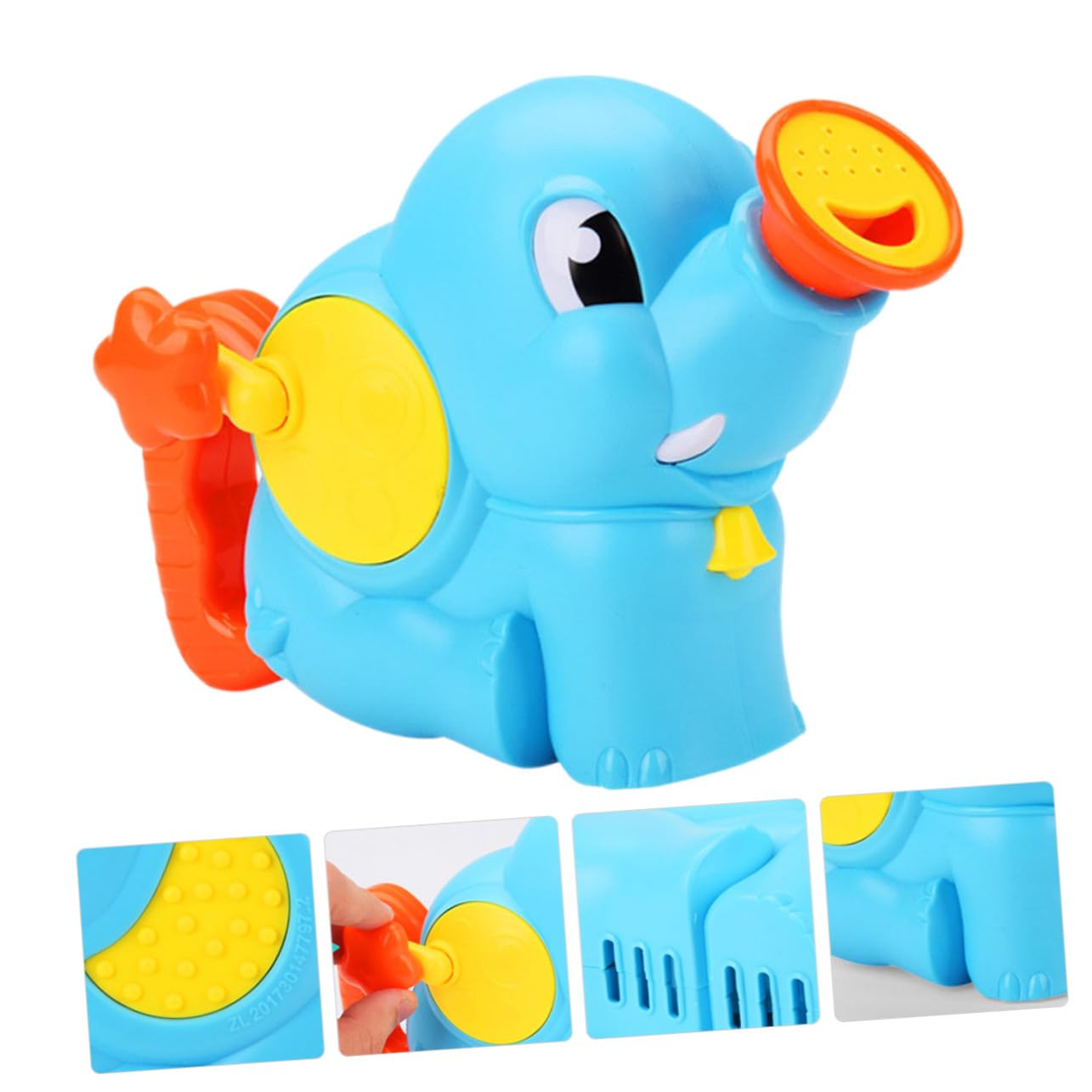 Giocattolo da Bagno a Forma di Animale, Plastico, per Bambini | Giochi Vasca, Impugnatura Facile, Leggero, Piscina e Spiaggia, Stimola Immaginazione