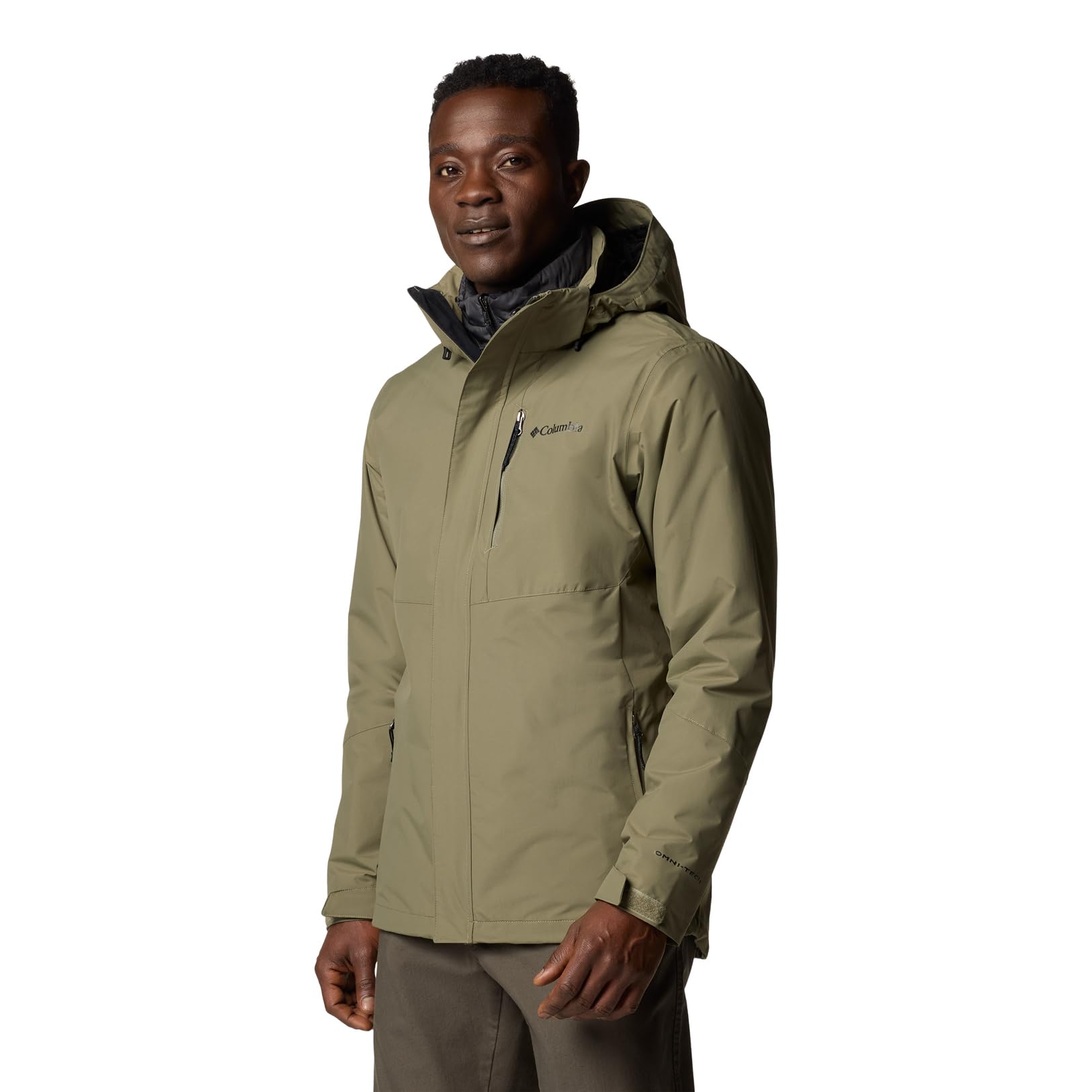 Columbia Herren 3 In 1 Jacke, Schwarz, L