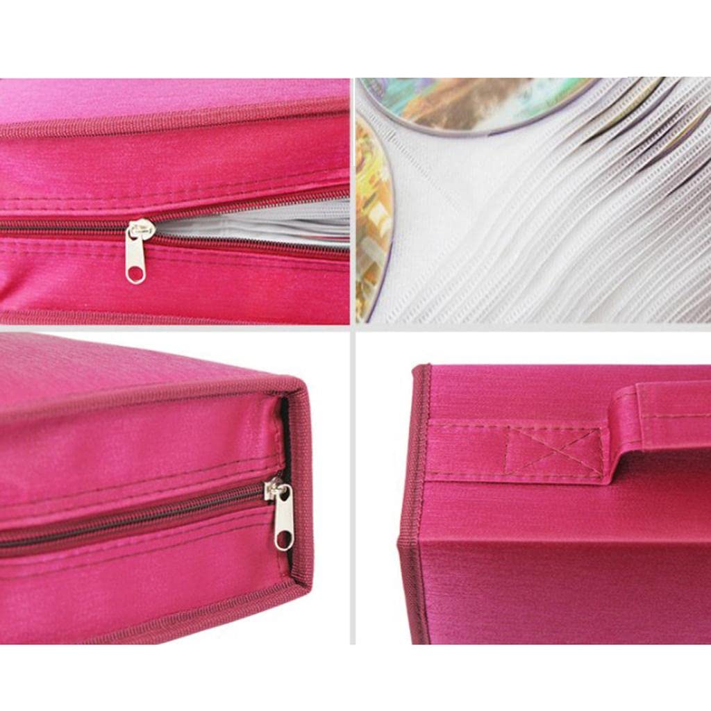 3 zestaw etui na płyty CD DVD organizer do gier dysk portfel uchwyt torba do przechowywania DVD srebrny