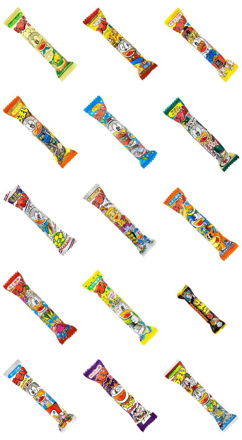 Amazon.co.jp: やおきん うまい棒 15種類 各2本 計30本 詰め合わせ