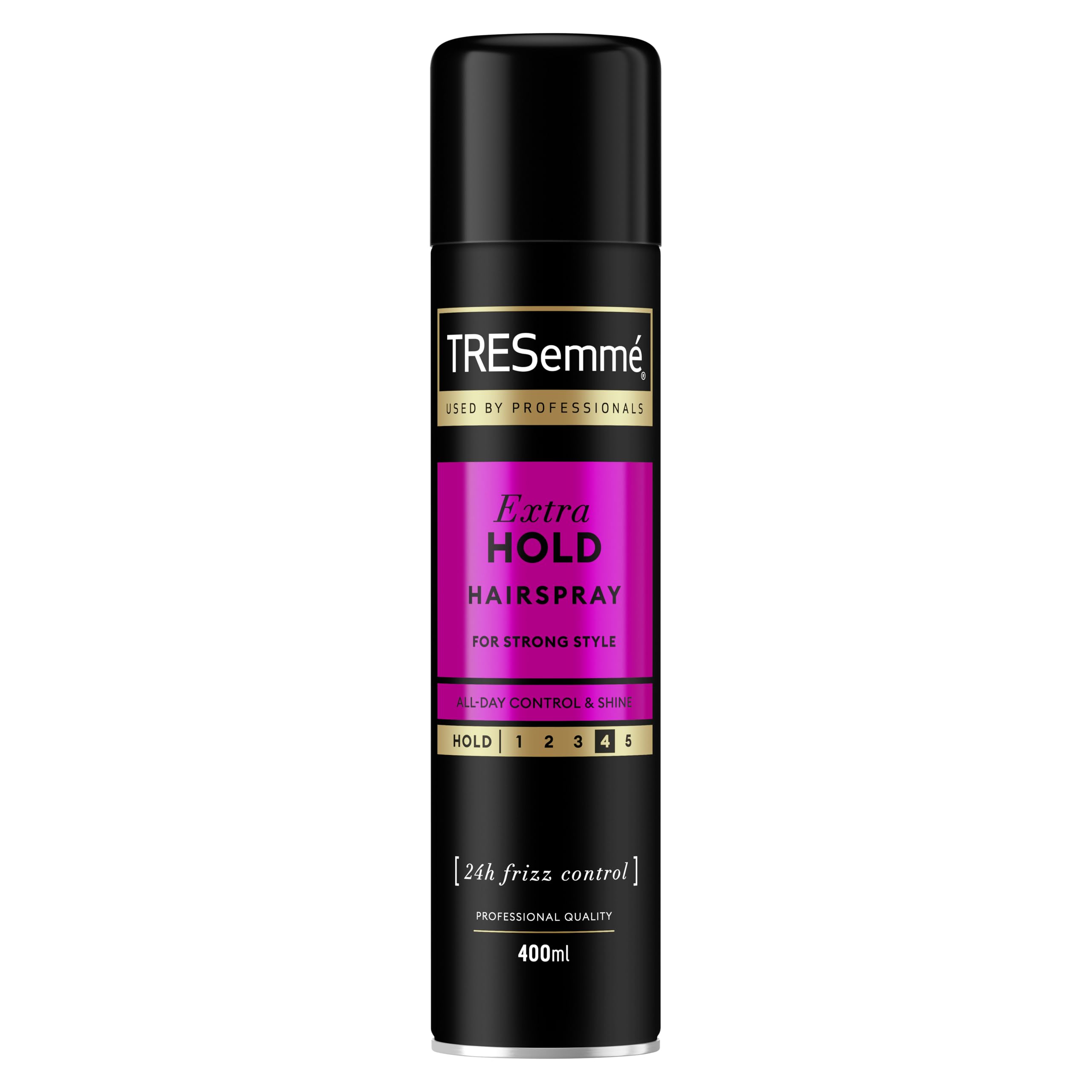 2x of 400 ml Tresemme Extra Hold Longlasting Finish Fast Drying Hairspray