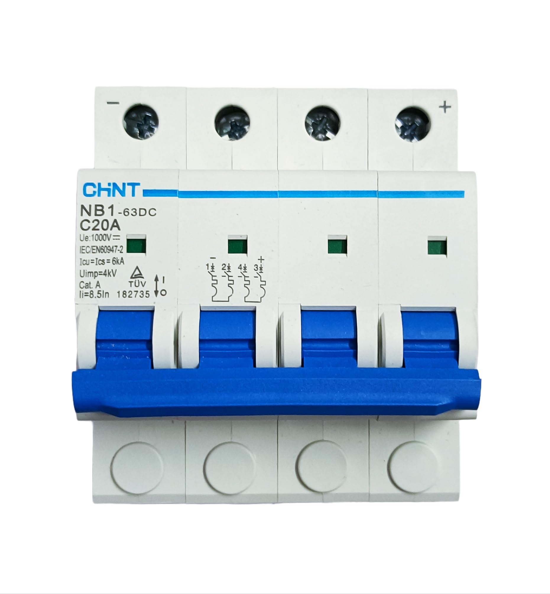 Aspa Solar CHINT 20A DC MCB 1000V MINIATURE CIRCUIT BREAKER-image-28