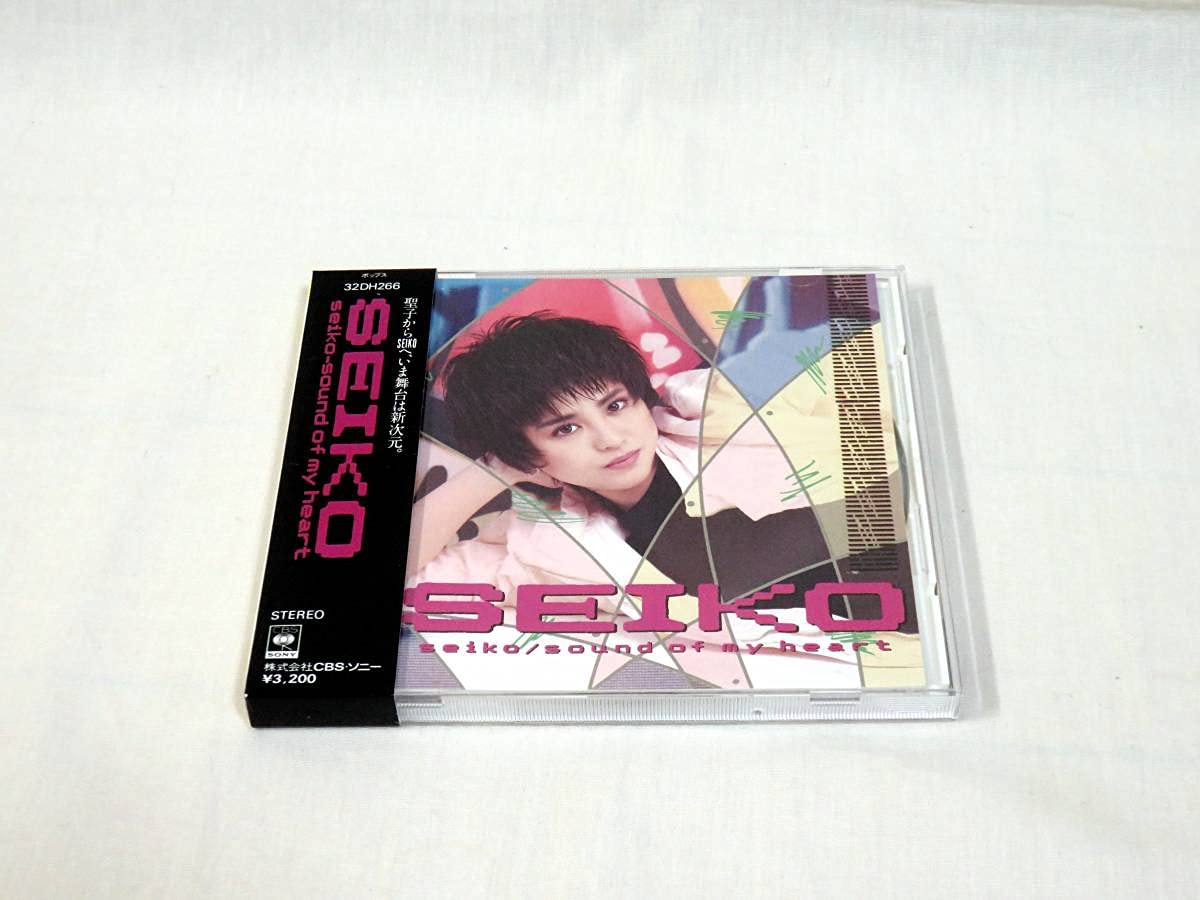 松田聖子／Sound Of My Heart 店頭告知ポスター85年当時物 B1 松田聖子／Sound Of My Heart 店頭告知ポスター85年当時物 B1
