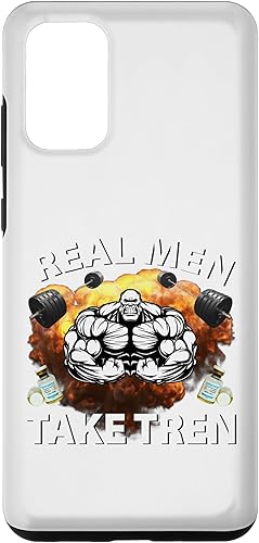 Miniatura 1 de Galaxy S20+ Real Men Take Tren Funny Bodybuilding Gym Design Case