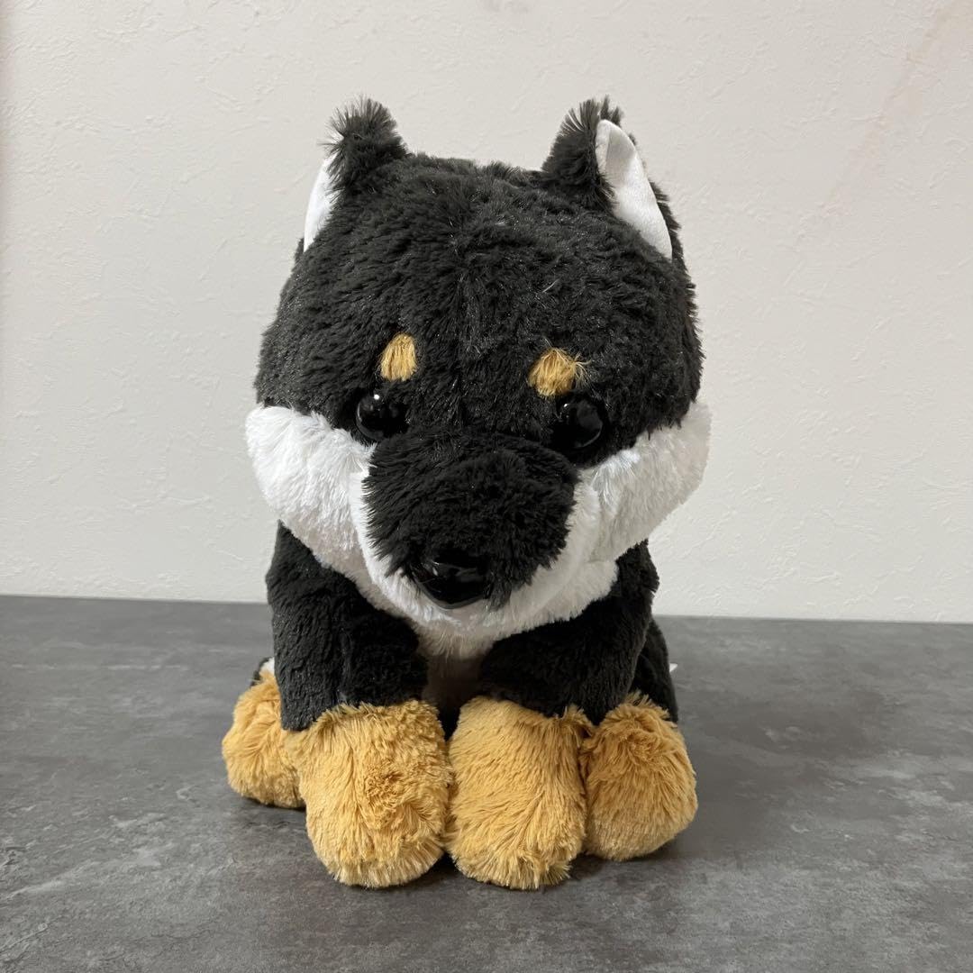 Amazon.co.jp: くったり柴犬JB くろりん ぬいぐるみ : おもちゃ