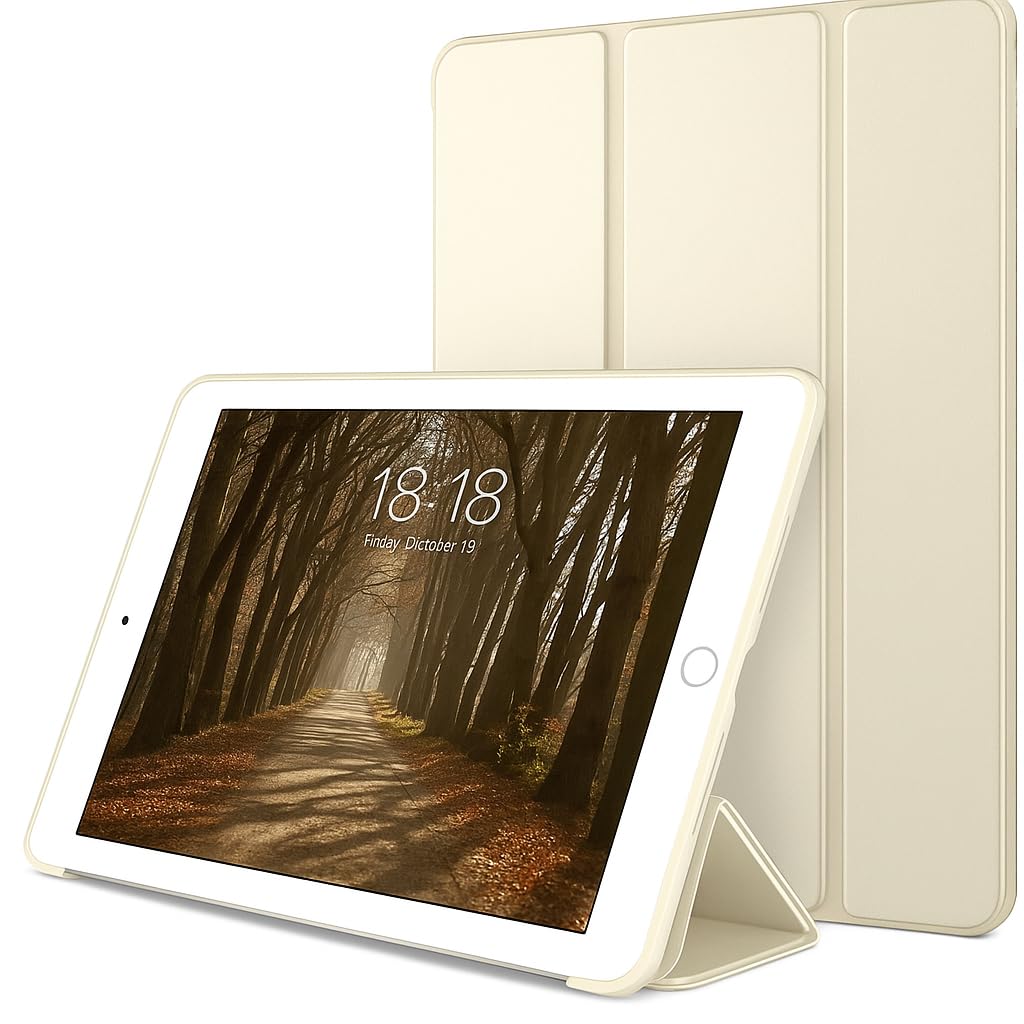 MOCA Smart flip Cover case for Apple iPad Pro 11 inch a1980 a2013 a1934 a1979 Smart Flip Cover case (Gold)