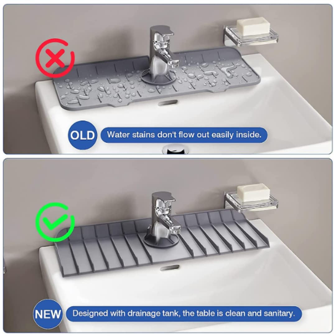 Spritzschutz Für Küchenspüle - 52cm Silikon Schutz Gegen Wasserspritzer