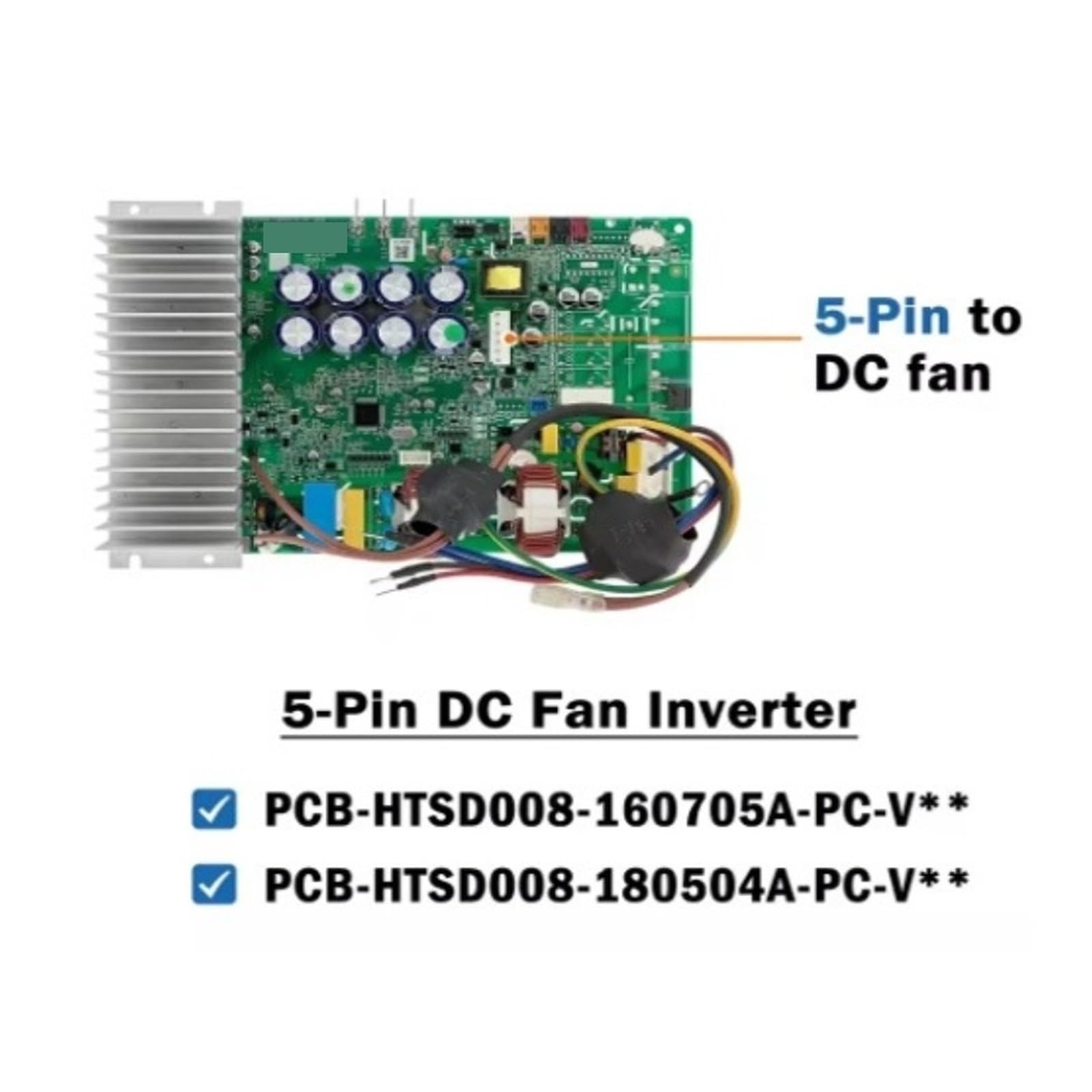PCB-HTSD008-160705A-PC-V05 PCB HTSD008-180504A-PC-V03 Płyta sterująca do części klimatyzatorów