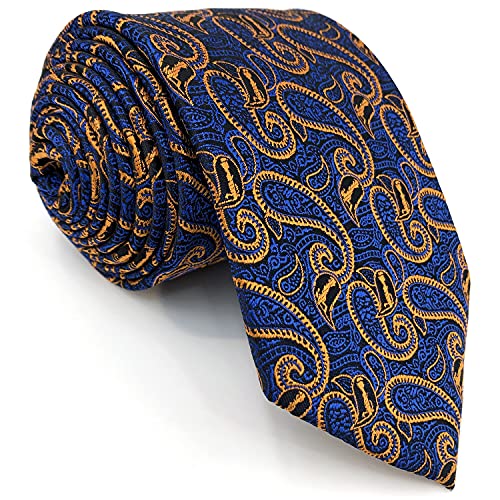 S&W SHLAX&WING Cravatte per uomo Cravatta blu