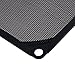 BQLZR Black 80 X 80mm PC Computer Chassis Fan Filter Mesh Metal Strainer