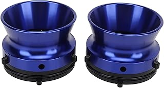 1 Pair Nab Hub Adapter,Reel to Reel Tape Recorders Nab Reel Hub Adaptors, Polished Aluminium Alloy 10in Opener Universal Loading Device(Blue)