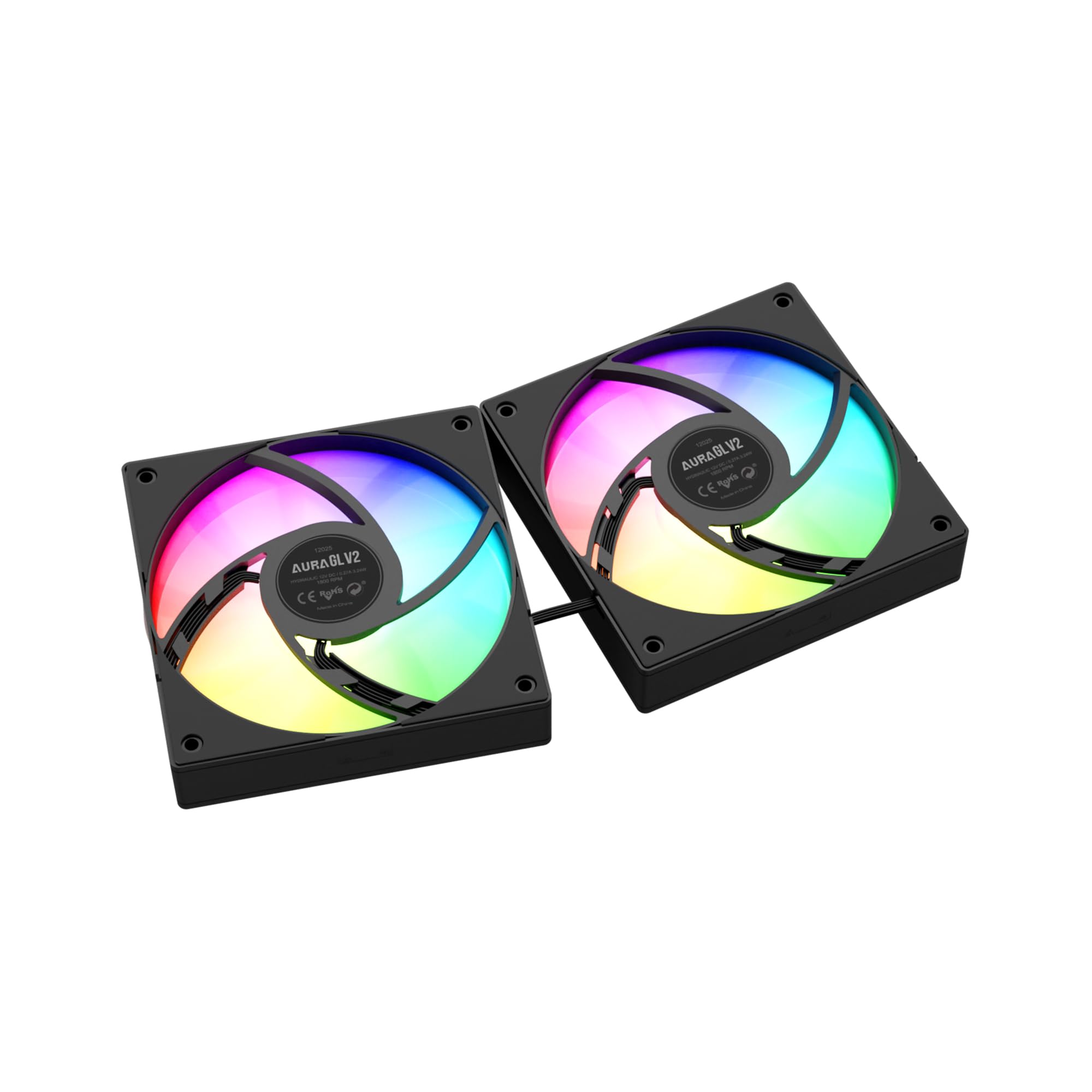 GAMDIAS Dissipatore Liquido 240mm, Design Nascosto dei Cavi, Ventola ARGB PWM con 30 Effetti Luminosi, MB Sync, per Intel 1700/1200& AMD AM5/AM4, Nero