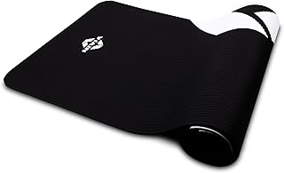 Nivia Flow Yoga Mat for Men/Women, 13mm Yoga Mat With Extra Thickness, Soft rubber cushioning, NBR Yoga mat with Carry Str Price In India