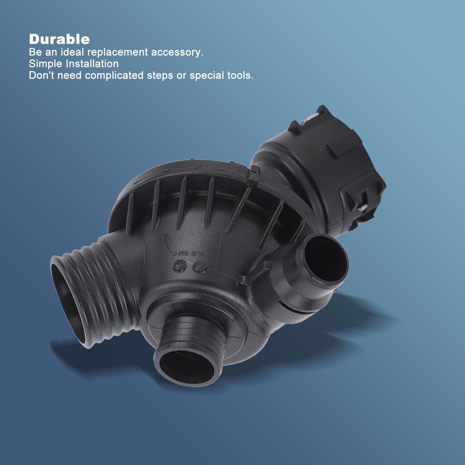 Thermostat de Liquide de Refroidissement du Moteur de Voiture 11537598865 ALLIME D'ALIME ALLIAME Durable Résistante d'usure Haute résistance Facile à Installer Remplacement idéal