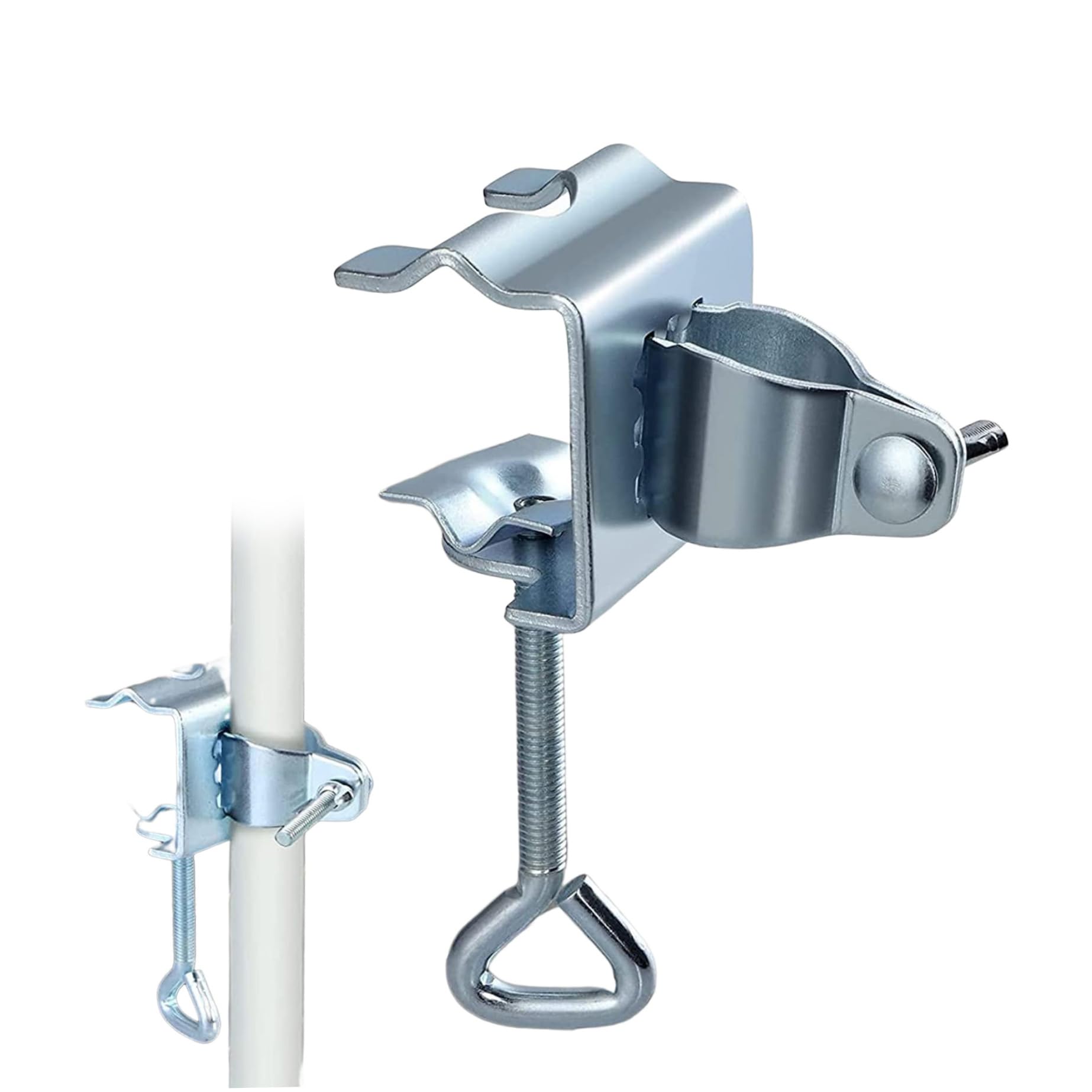 Clamp de parasol portátil con fijación de alta resistencia para patio
